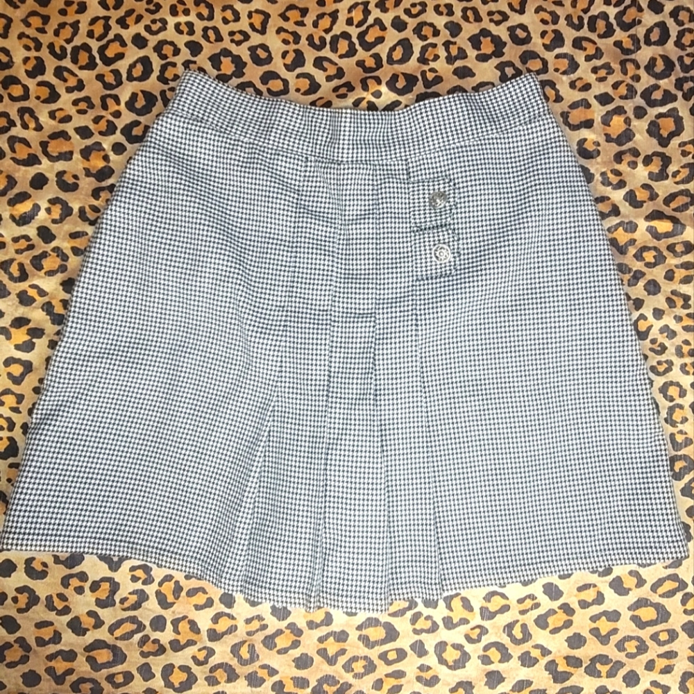 Vintage color circuit skort